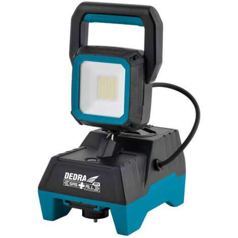 Lampada da officina a LED DEDRA 18V - Illuminazione mobile e luminosa