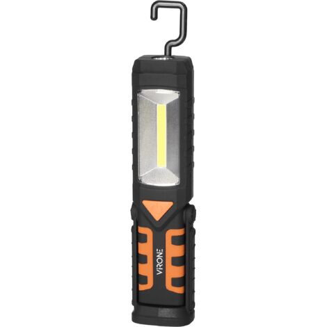 LAMPADA DA OFFICINA ORNO LED COB 3W + BATTERIA LED 1W 1200mAh