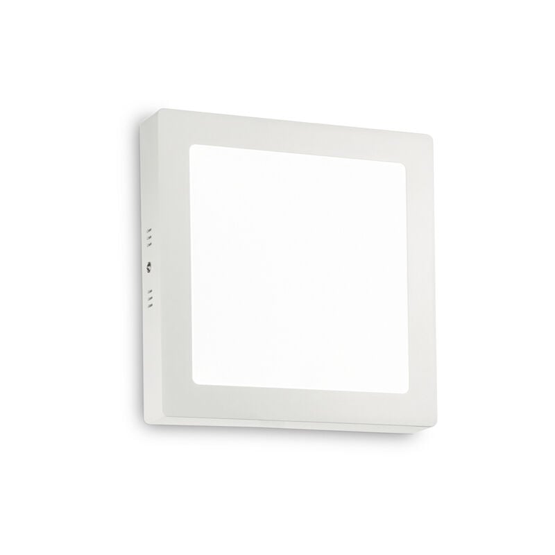 Image of Ideal Lux - Applique Moderna Square Universal Alluminio-Plastiche Bianco Led 19W 3000K D22