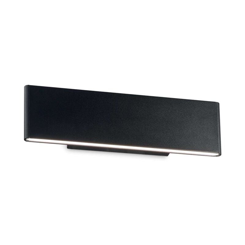 Ideal Lux - Applique Industrial-Minimal Desk Metallo Nero Led 12,5W 3000K Luce Calda