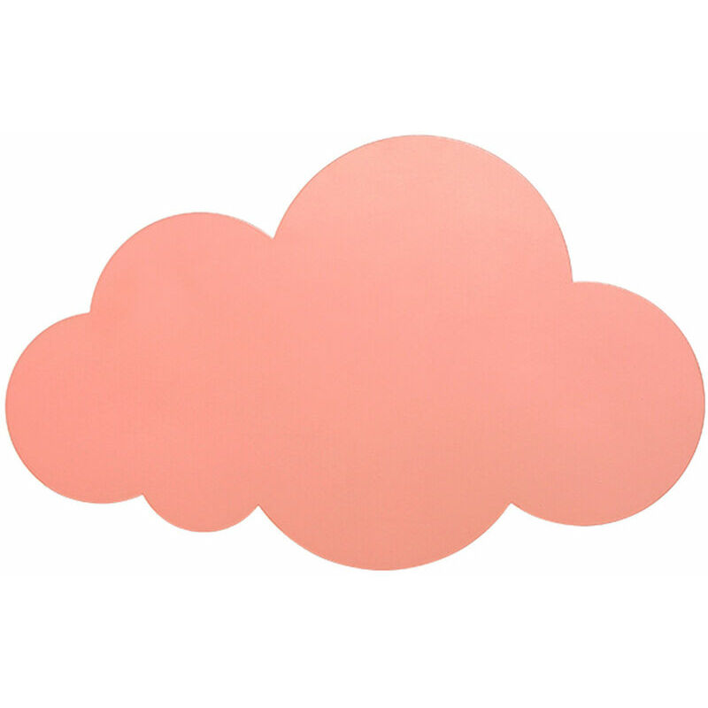 Image of Applique da parete a forma di nuvola per camera dei bambini Lampade da parete a led a forma di nuvola a led da notte a led grandi 3 colori rosa