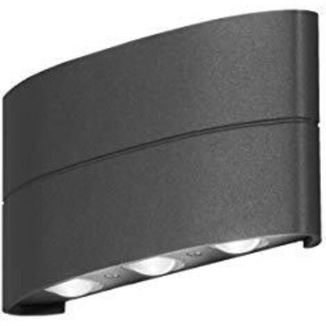 Lampada da Parete a LED Chieri 6x1,2W Antracite KONSTSMIDE