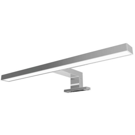 Lampada da parete a specchio a LED 800lm 10W - Montaggio su - Bianco Neutro
