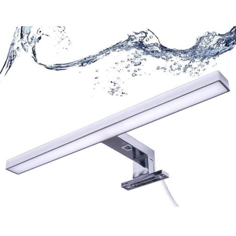 Lampada da parete a specchio LED 30cm 5W | Montaggio su specchio e armadio