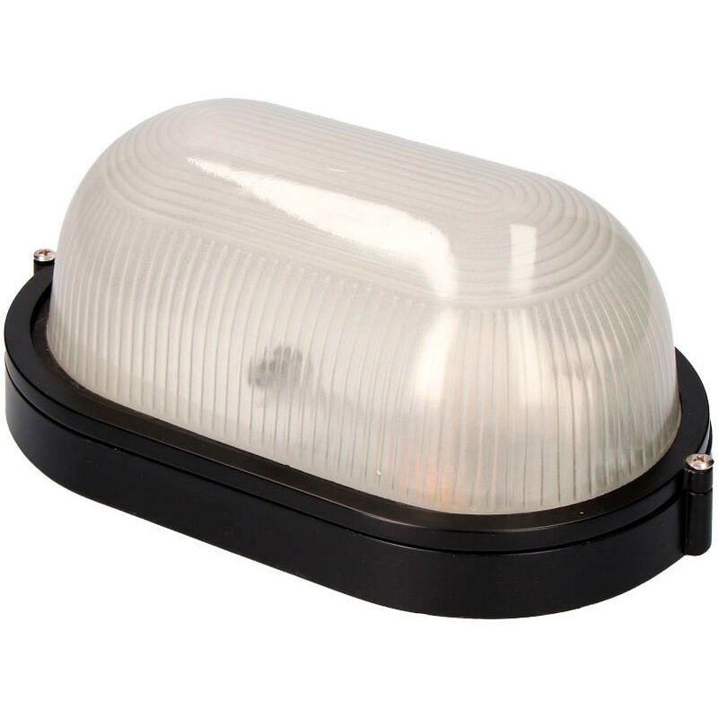 E3/34305 Lampada da Parete in Alluminio Ip54 Ovale...
