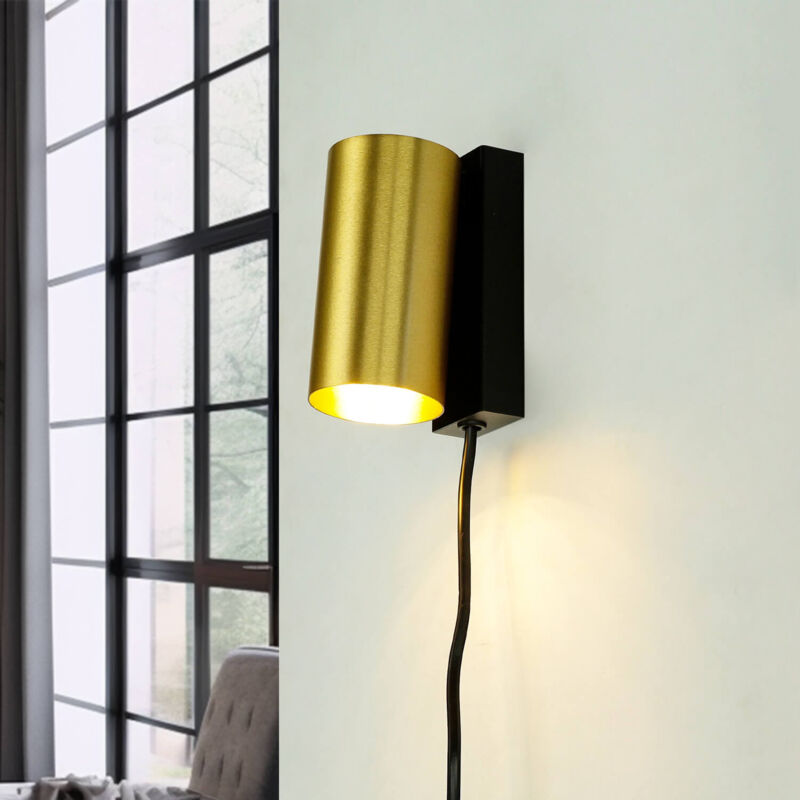 Lampada da parete applique con cavo di accensione