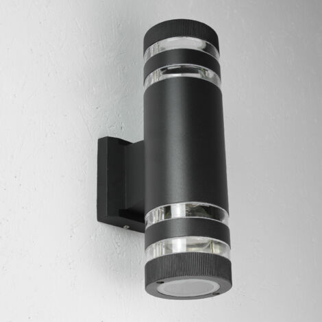 Lampada da parete applique moderna rotonda per esterni