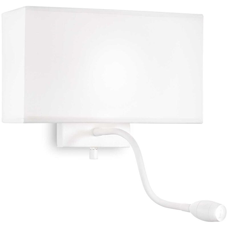 Lampada da parete bianca per hotel - l 320 x h 225...