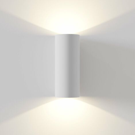 Lampada da parete Ceiling & Wall in Gesso Parma Bianco
