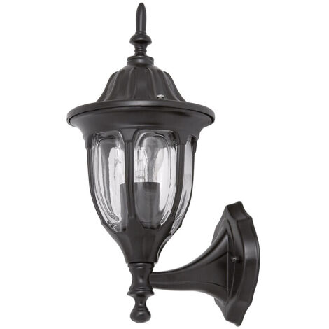 Lampada da parete classica per esterni 1xE27 Milano nero 8342 Rabalux