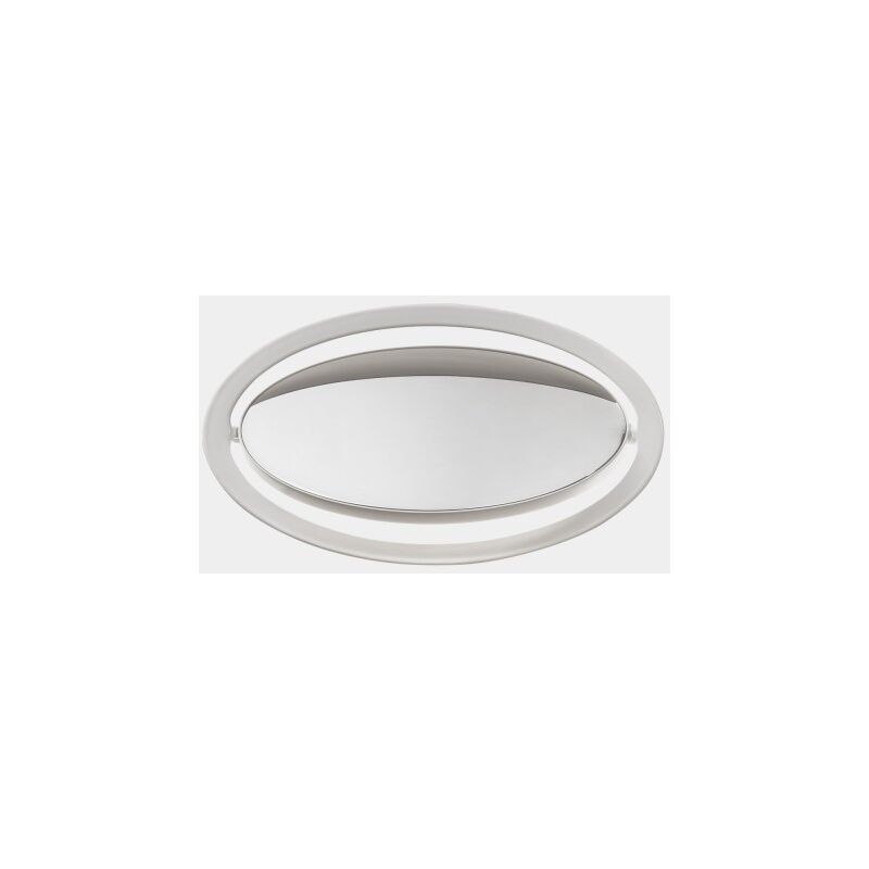 Image of Lampada da parete da incasso per interni Ely Recessed con luce led bianca calda 3000K 485lm di colore bianco