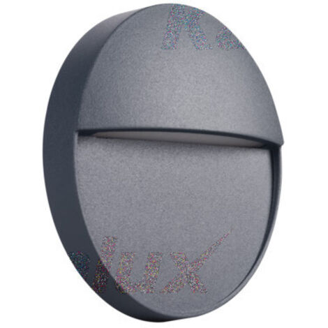 LAMPADA DA PARETE DULI LED 4W-NW-O-GR - KANLUX                                                           - Luce NATURALE