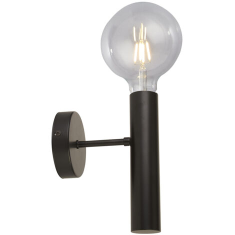 Lampada da parete Dulwich - Metallo nero