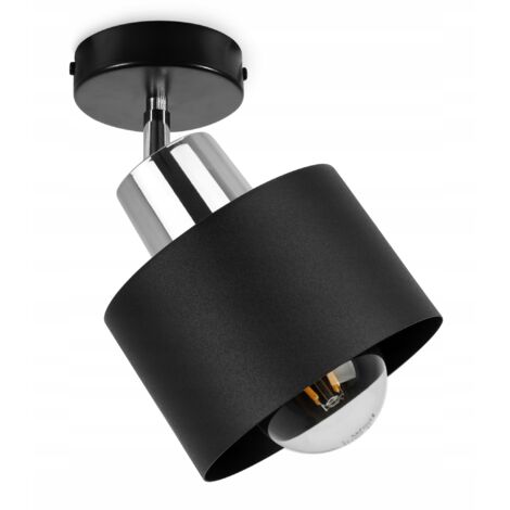 LAMPADA DA PARETE E SOFFITTO, LAMPADA LED NERA