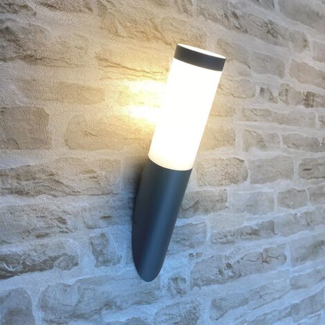 Lampada da parete E27 VALENTE Esterno Grigio Antracite