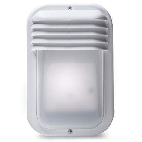 LAMPADA DA PARETE ECLED VERTICALE E27 18W BIANCO 4416G