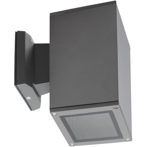 lampada da parete facciata lart 1 luce antracite E27