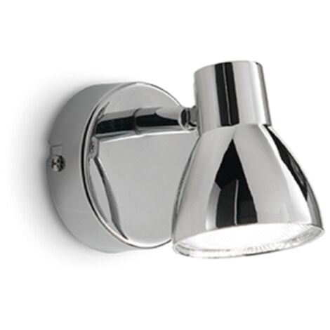 Lampada da parete faretto 11 cm LED 3W 3000K diffusori orientabili PUNTO a 1 luce
