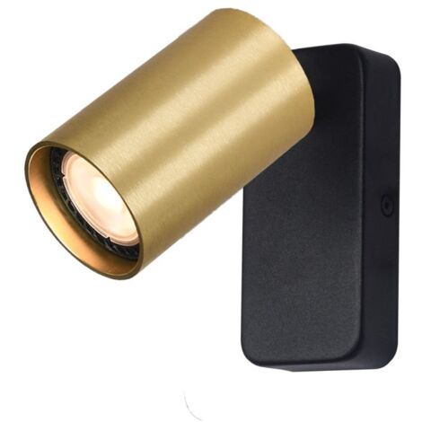 Lampada da parete faretto NESTO WL234361BKGD Italux