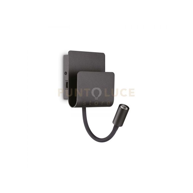 Ideal Lux - lampada da parete probe AP2 nero