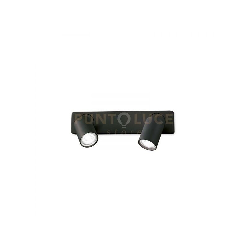 Ideal Lux - lampada da parete rudy AP2 nero
