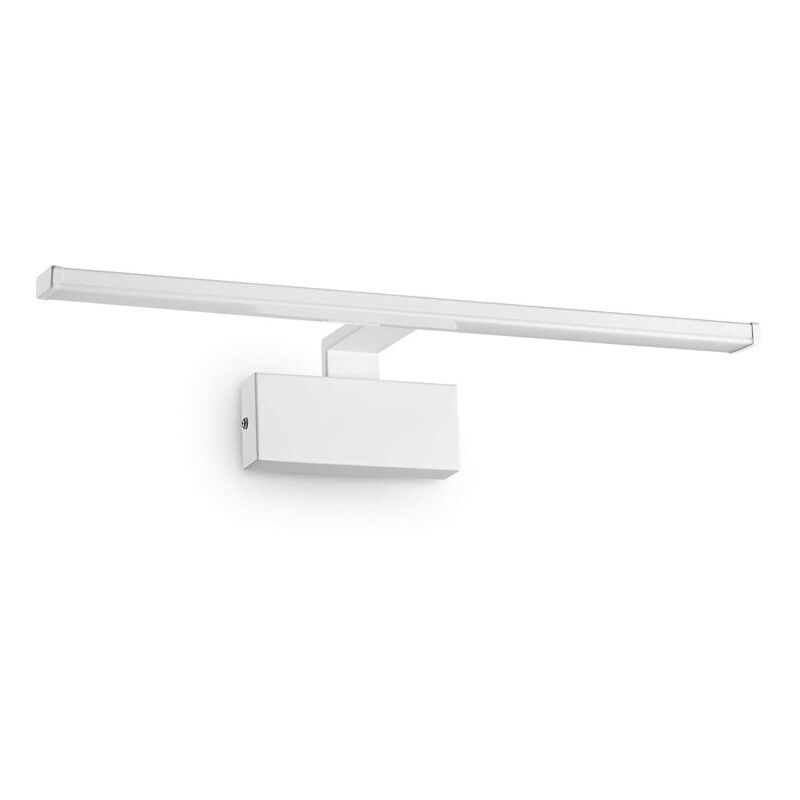 Ideal Lux - Applique Moderna Alma Metallo Bianco Led 12,5W 3000K Luce Calda