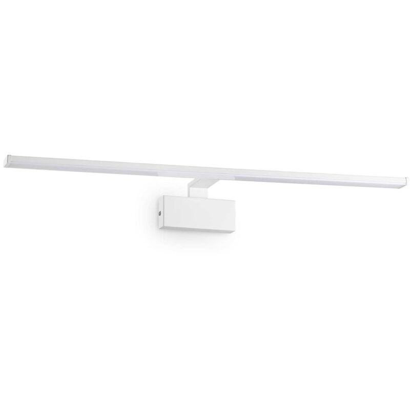 Ideal Lux - Applique Moderna Alma Metallo Bianco Led 18W 3000K Luce Calda