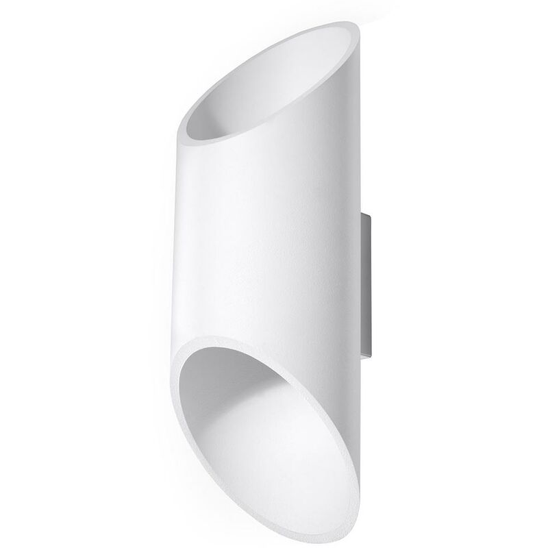 Image of Etc-shop - Lampada da parete indoor bianco illuminazione indiretta Wall Lampada da parete Up Down bianco, alluminio, 1x G9, LxPxH 10x12x30 cm