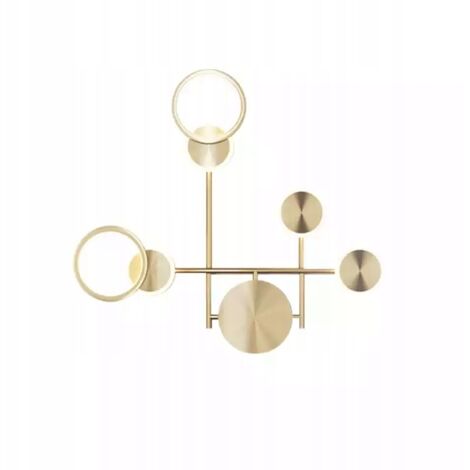 LAMPADA DA PARETE LAMPADA DA PARETE ORO 65CM LED NUOVA