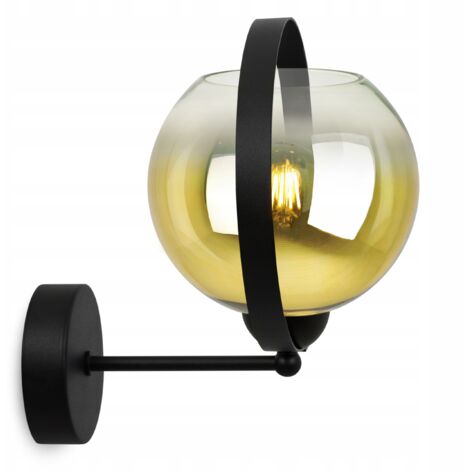 LAMPADA DA PARETE LAMPADA DA SOFFITTO PARALUME LED DORATO 15 CM