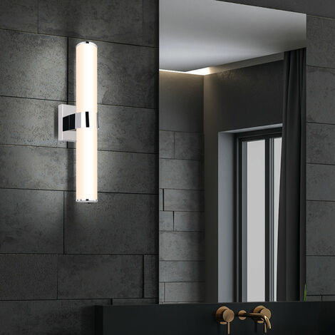 Lampada specchio bagno Applique parete Applique Modern of Gold Lampada  specchio LED in cristallo creativo Lampada specchio Lampada parete in  metallo Lampada bagno Paralume in vetro parete 4500K Luc : :  Illuminazione