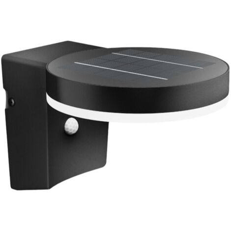 Lampada da parete led a energia solare con sensore philips zonal 1w 3000k nero - 26576900
