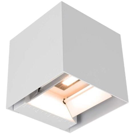 Lampada da parete led v-tac 9w 3000k bianco - 11886