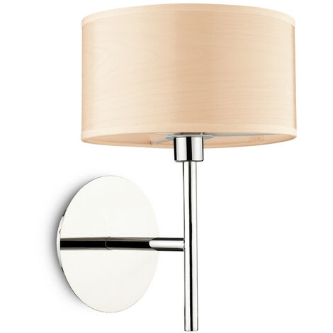 Lampada da parete legno L 180 x H 260 x P 200 mm