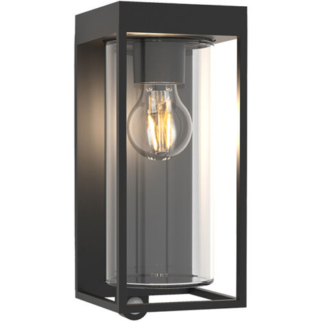 Lampada da parete LUTEC "Flair" Esterno Solare PIR 1xE27 [LU-6988804012] (LU-6988804012)