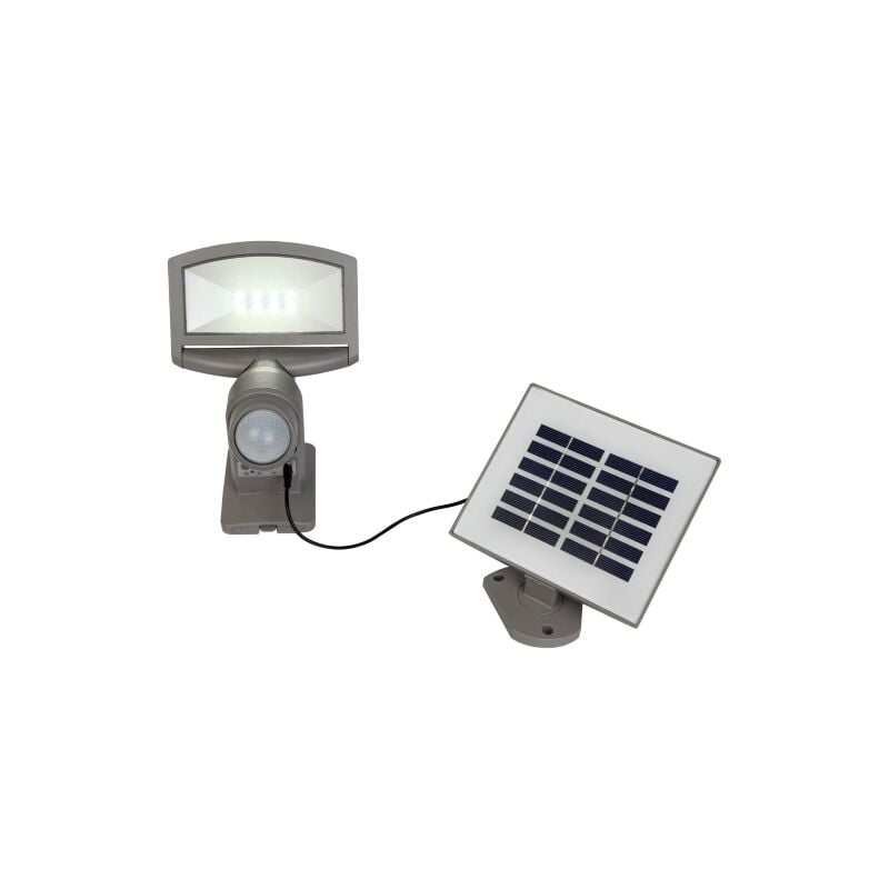 Image of Eco Light lampada solare Au enwand Sunshine, con pannello solare, sensore di movimento, girevole e orientabile, IP44 p 9016 si [Classe di efficienza
