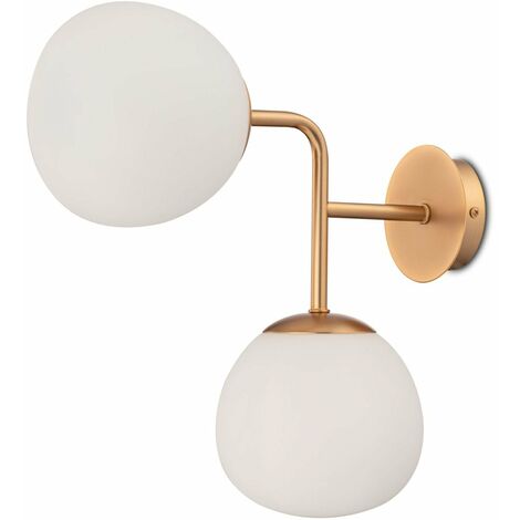 Lampada da parete Modern in Metallo Erich Ottone