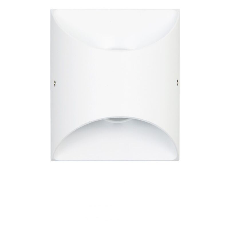 Image of Wottes - Lampada da Parete Moderna Applique da Parete Metallo Lampada a Muro Interna Luce Bianco Caldo Bianco