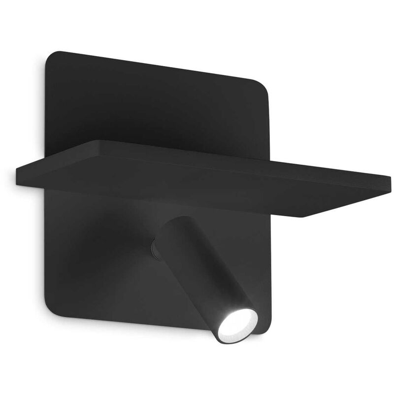 Lampada da parete nera - l 180 x h 120 x p 140 mm