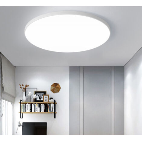 Lampada da Parete per Bagno 18W Illuminazione per Bagno 1700LM Bianco Naturale 5000K Lampada da Soffitto Impermeabile IP54 Plafoniera Soggiorno Applicabile a Bagno Camera da Letto Cucina Balcone Garag
