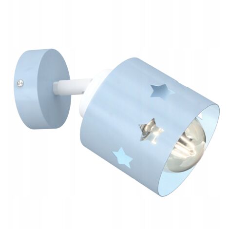 LAMPADA DA PARETE PER BAMBINI LAMPADA DA SOFFITTO LAMPADA DA PARETE A SOFFITTO LED E27 BLU
