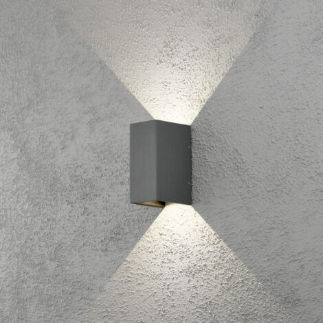 Lampada da parete per esterni a LED  Konstsmide Cremona 7940-370 LED a montaggio fisso  Potenza: 6 W  Bianco caldo N/A