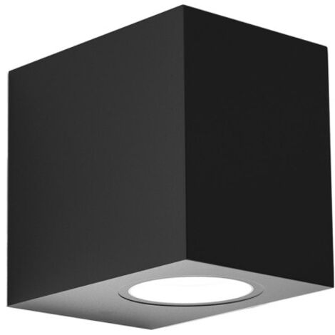 Lampada da parete per esterni Elk 1xgu10 nero ip44 8x7x9 cm