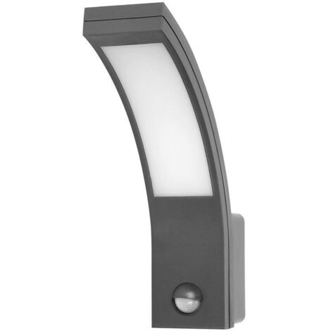Lampada da parete per esterni PYRYT LED 10W 4000K con sensore di movimento OR-OP-6109GLPMR4 grigio
