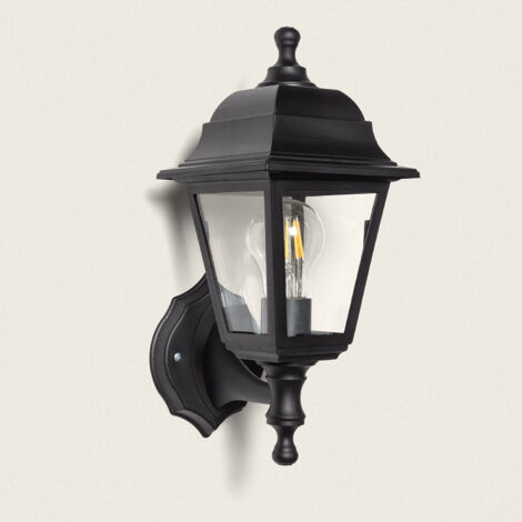 Lampada da Parete per Esterni Sennen Nero Nero
