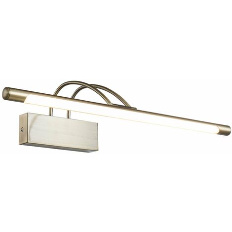 Lampada da parete per quadri Mirror in Metallo Finelli Bronzo