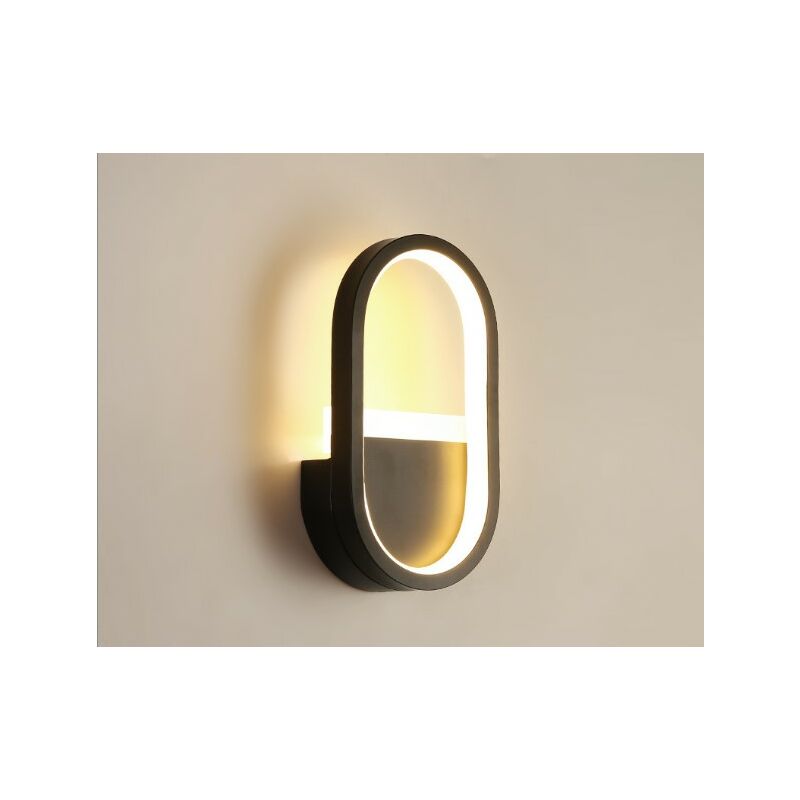 Image of Lampada da parete Rhafayre Lampada da comodino per camera da letto nordica Lampada da parete per sfondo moderno e minimalista creativo, luce calda