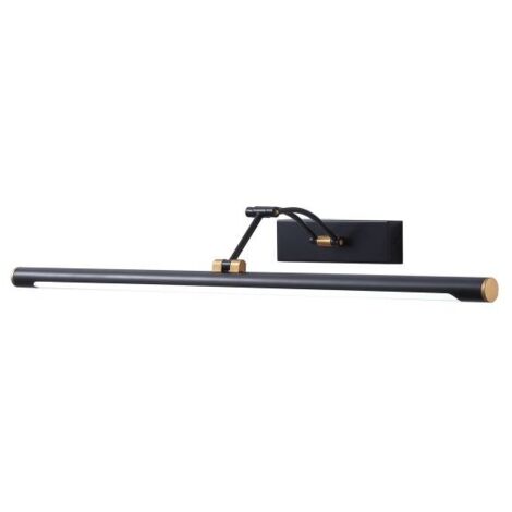 Lampada da parete RICO LED 7W, lampada da specchio nera AD-OM-6518L4/B