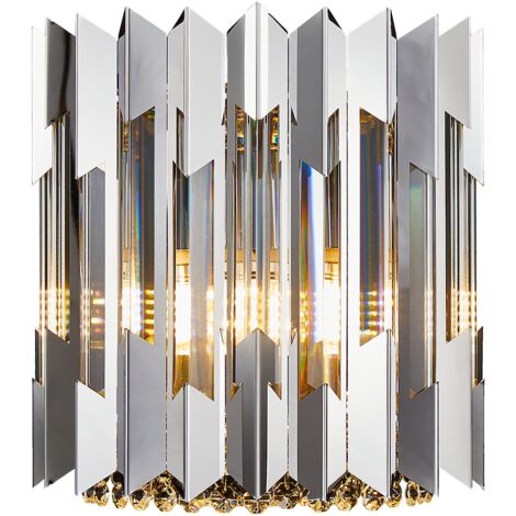 Lampada da parete RITZ CHROME 2xE14