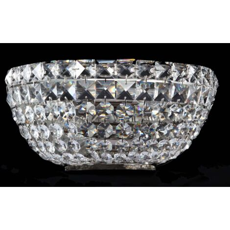 Lampada da parete Royal Classic in Metallo Basfor Nickel Antique